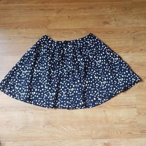 Forever 21 Poka Dot Skirt - Size Medium